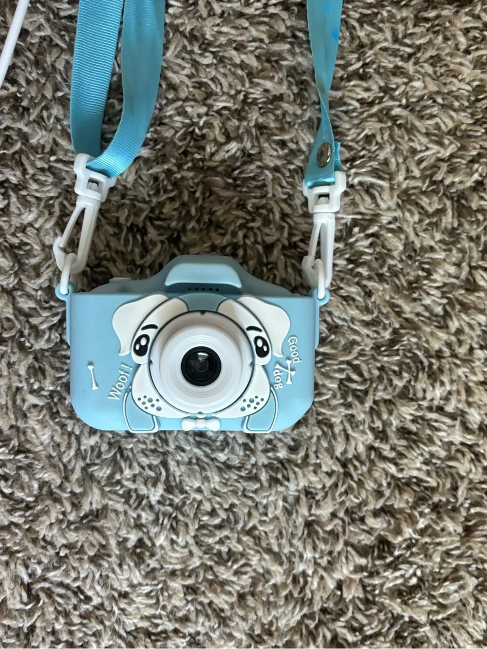 Kids’ Blue Dog Digital Camera with Matching Strap